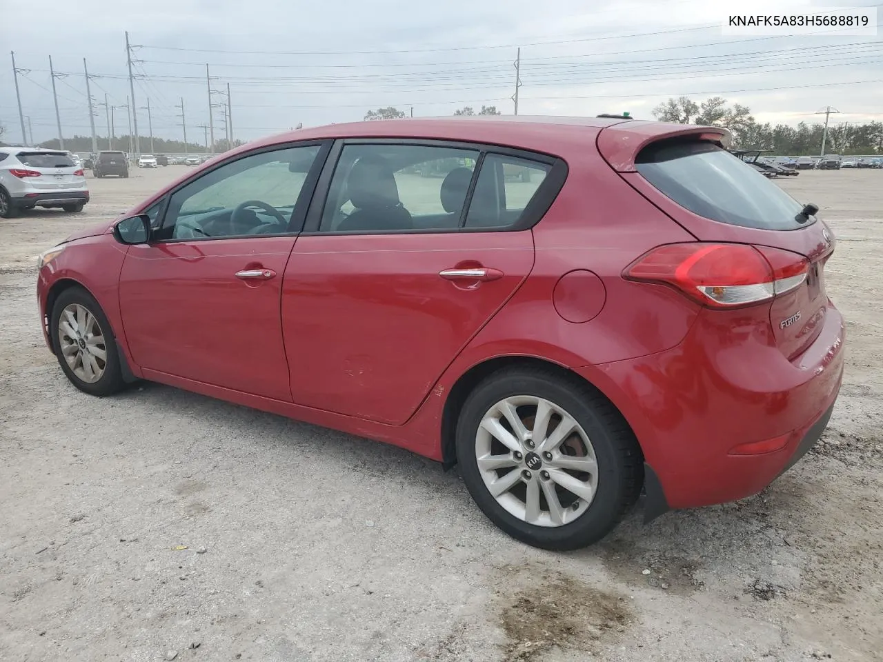 2017 Kia Forte Lx VIN: KNAFK5A83H5688819 Lot: 76443894