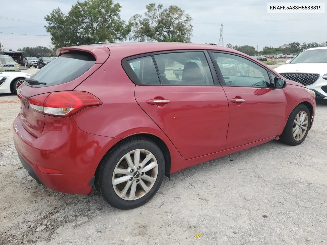 2017 Kia Forte Lx VIN: KNAFK5A83H5688819 Lot: 76443894