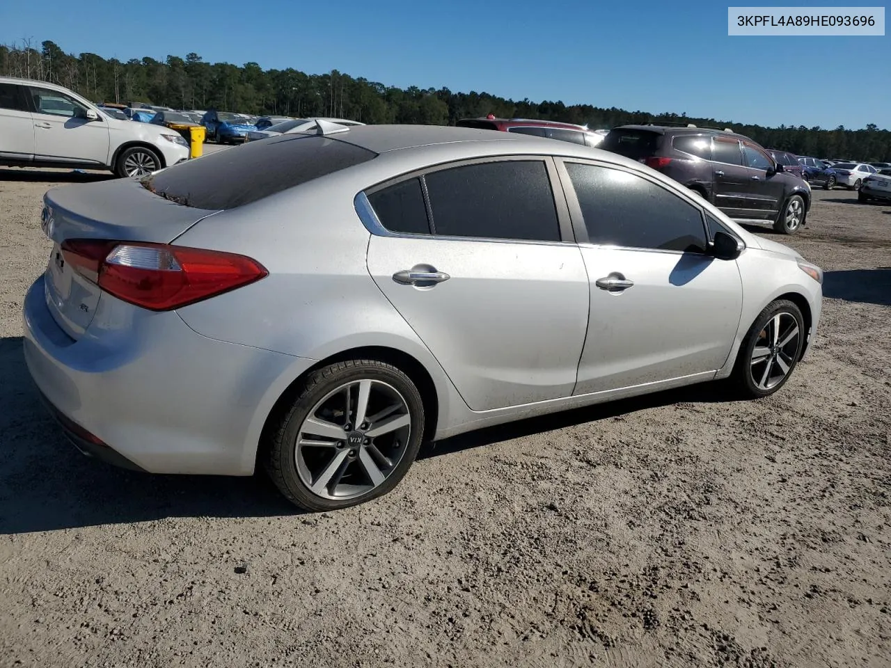 2017 Kia Forte Ex VIN: 3KPFL4A89HE093696 Lot: 76564604