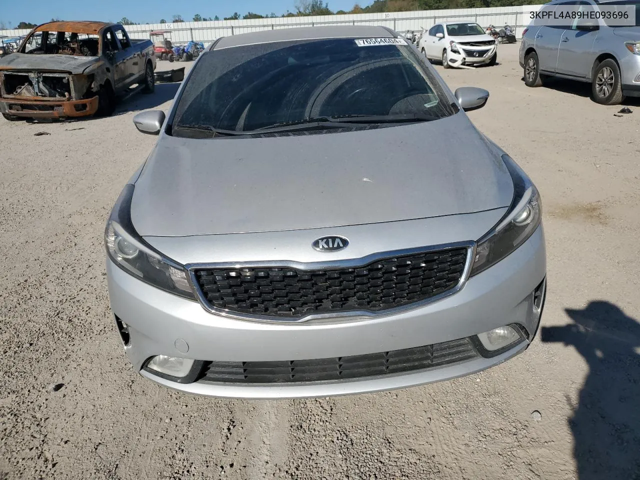 2017 Kia Forte Ex VIN: 3KPFL4A89HE093696 Lot: 76564604