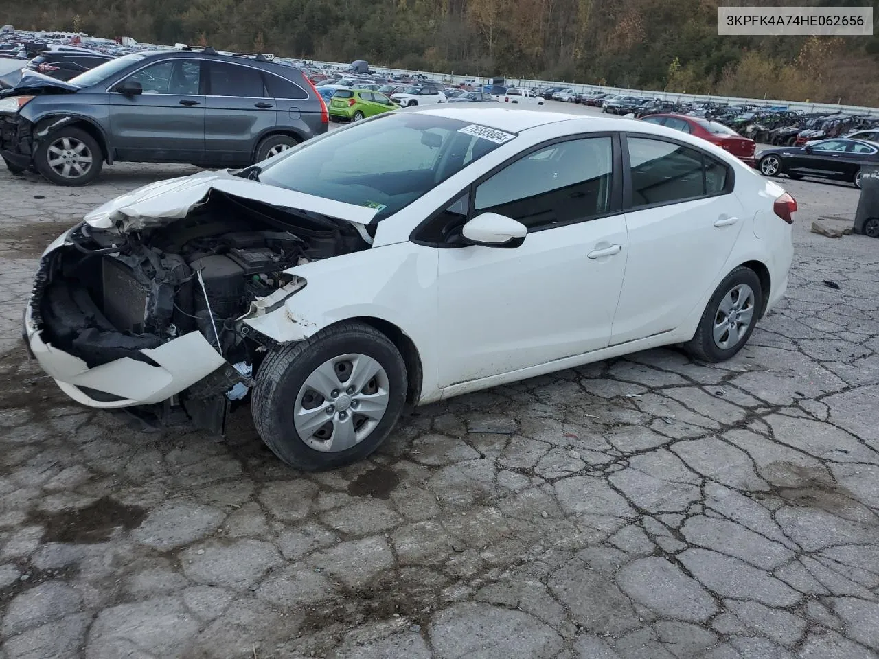 2017 Kia Forte Lx VIN: 3KPFK4A74HE062656 Lot: 76583904