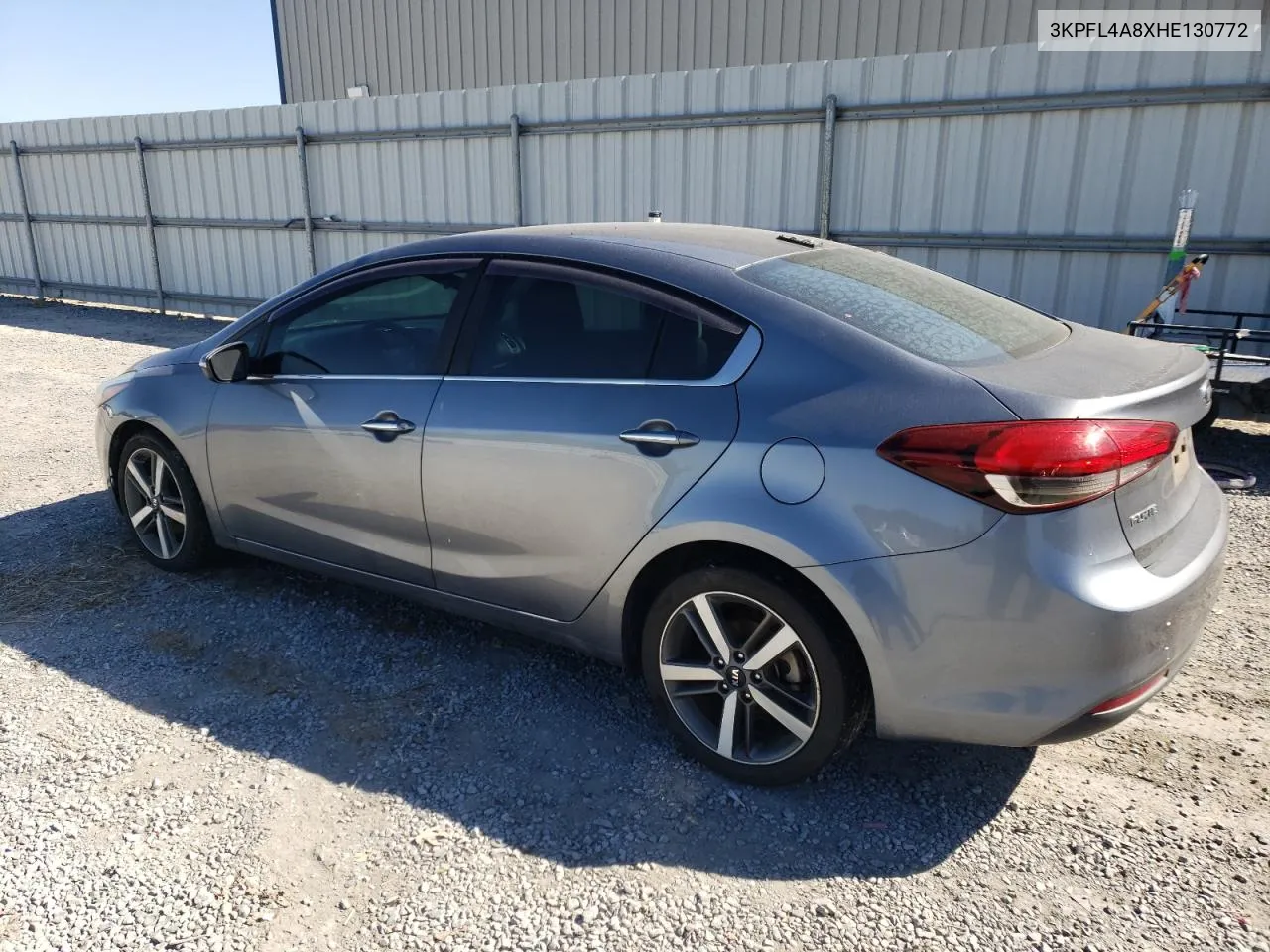 2017 Kia Forte Ex VIN: 3KPFL4A8XHE130772 Lot: 76657284