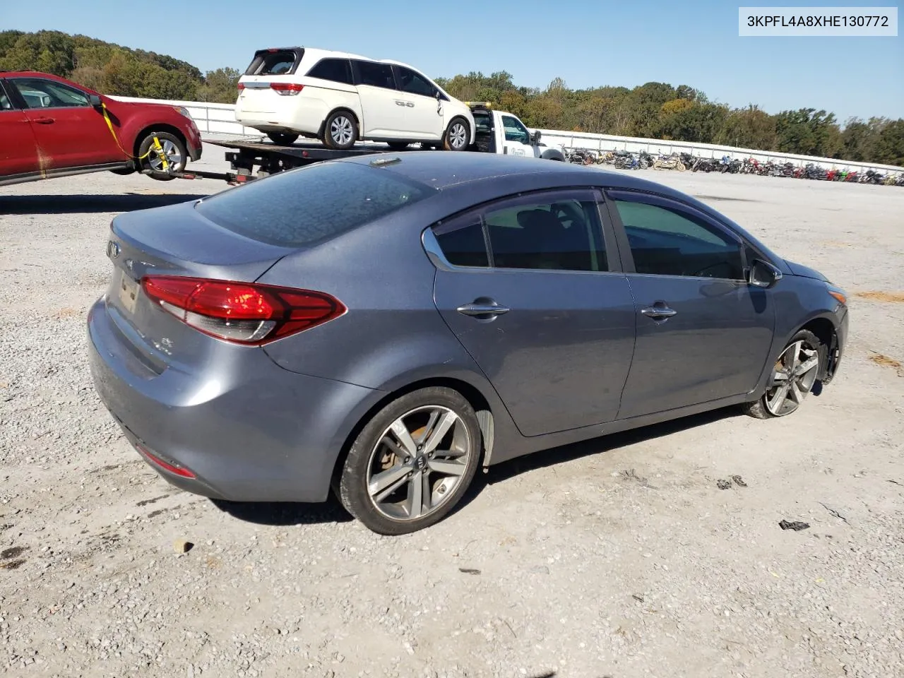 2017 Kia Forte Ex VIN: 3KPFL4A8XHE130772 Lot: 76657284