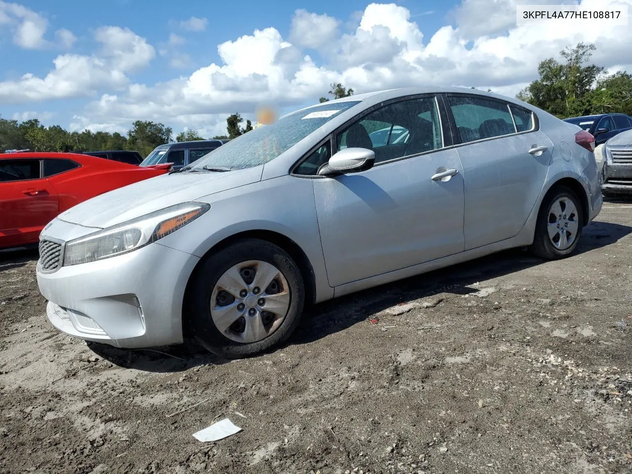 2017 Kia Forte Lx VIN: 3KPFL4A77HE108817 Lot: 76965494