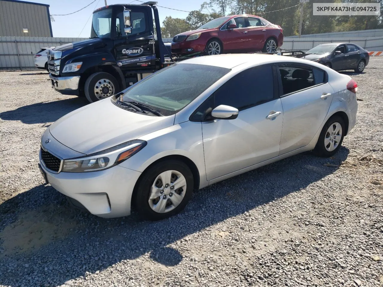 2017 Kia Forte Lx VIN: 3KPFK4A73HE094725 Lot: 76992564