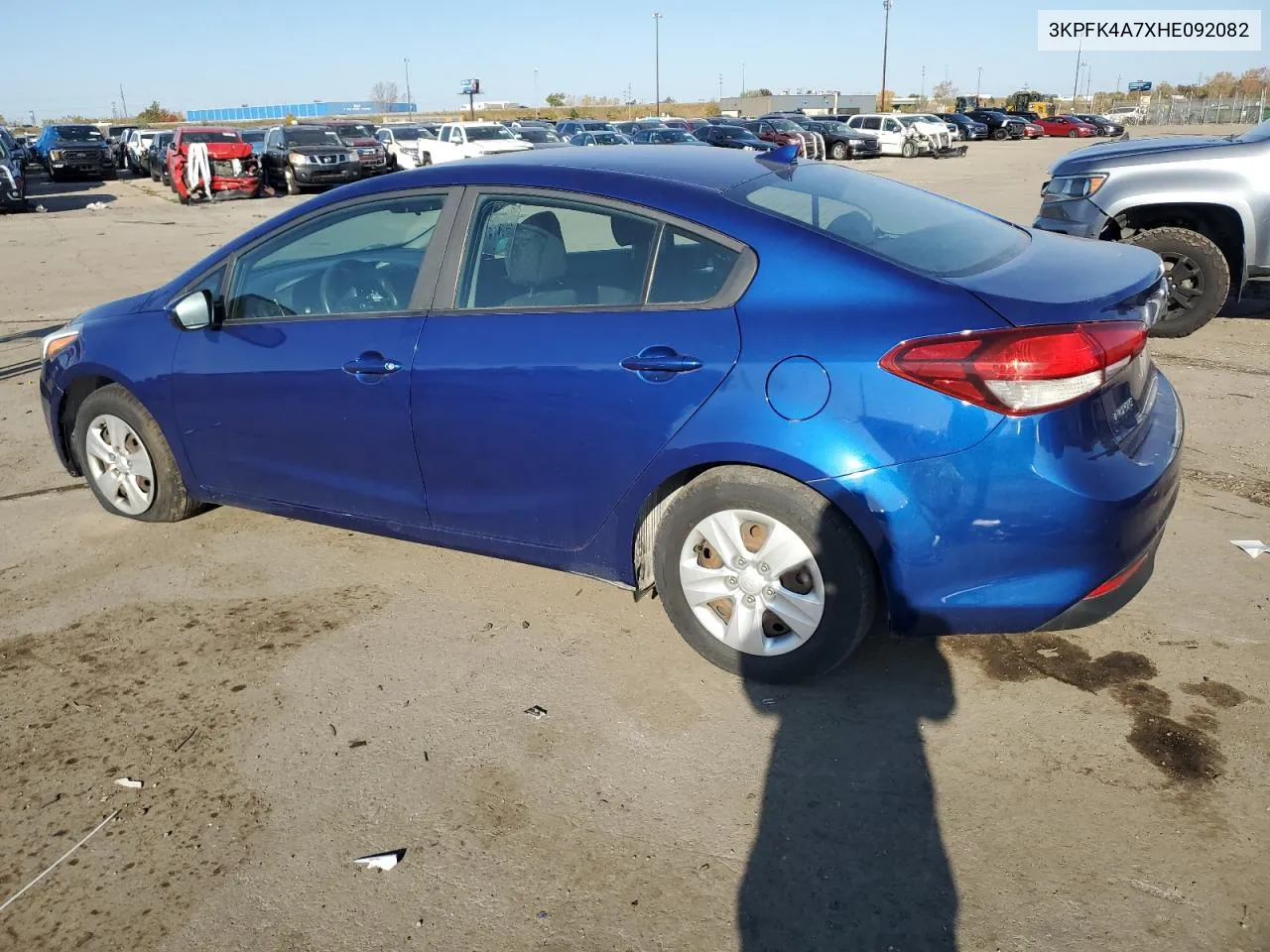 2017 Kia Forte Lx VIN: 3KPFK4A7XHE092082 Lot: 77057794