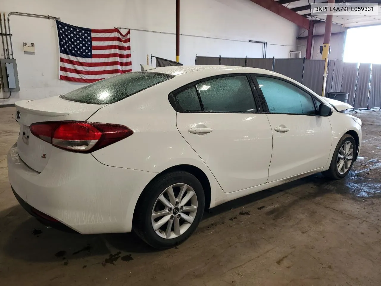 2017 Kia Forte Lx VIN: 3KPFL4A79HE059331 Lot: 77064534