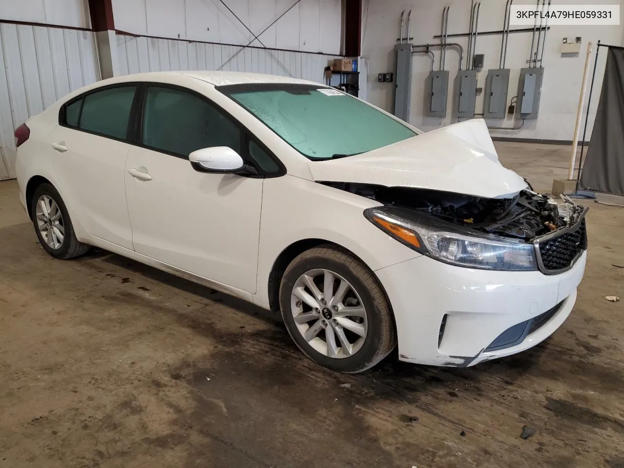 2017 Kia Forte Lx VIN: 3KPFL4A79HE059331 Lot: 77064534