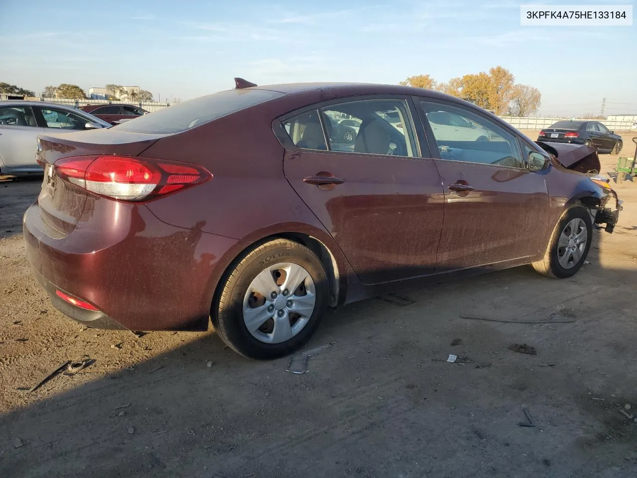 2017 Kia Forte Lx VIN: 3KPFK4A75HE133184 Lot: 77082354