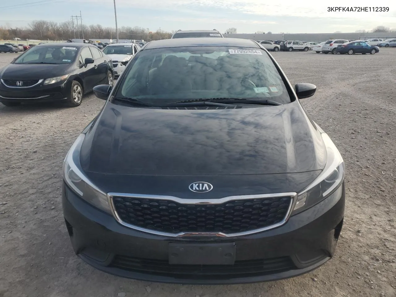 2017 Kia Forte Lx VIN: 3KPFK4A72HE112339 Lot: 77092654