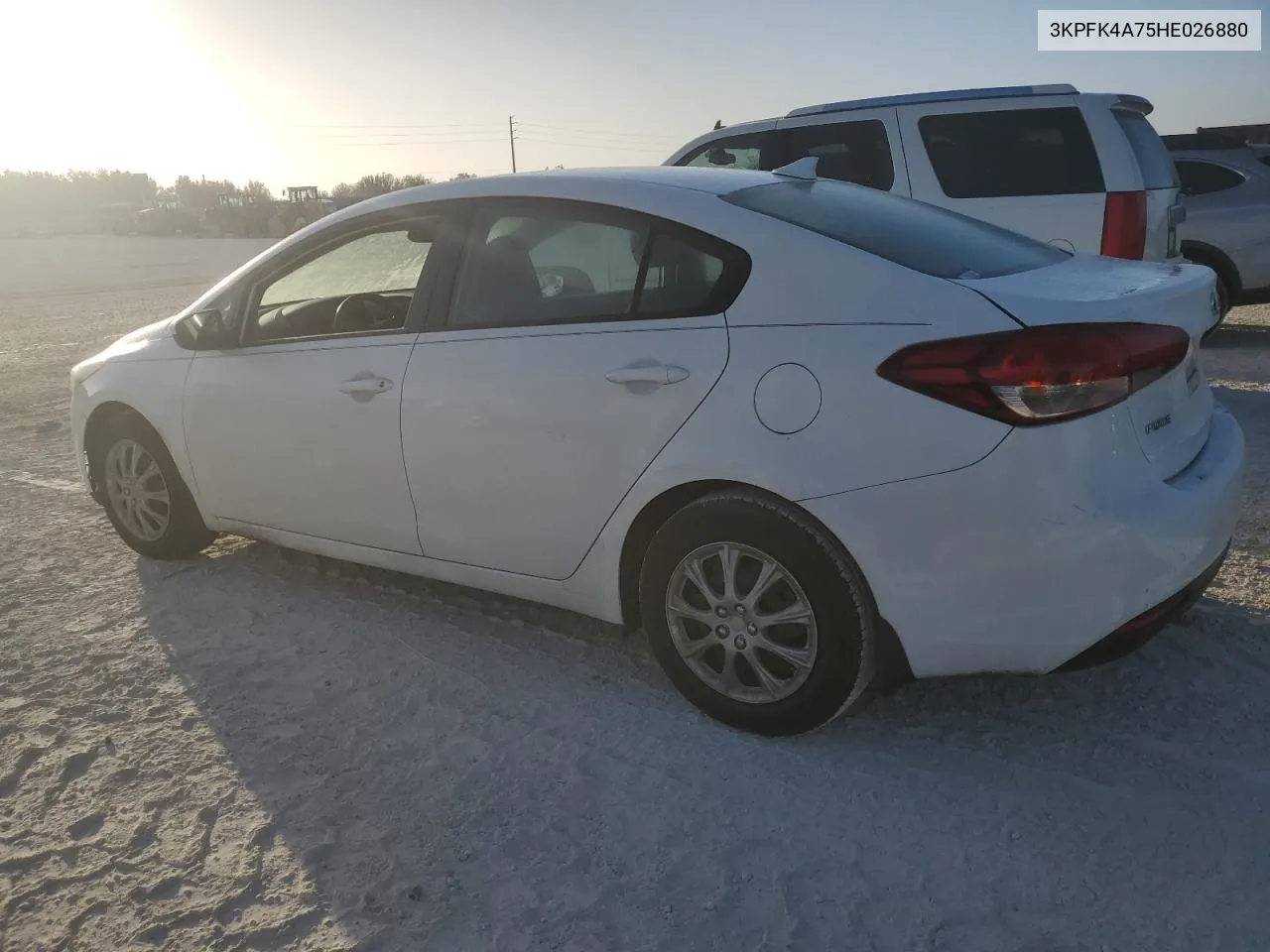 2017 Kia Forte Lx VIN: 3KPFK4A75HE026880 Lot: 77119124