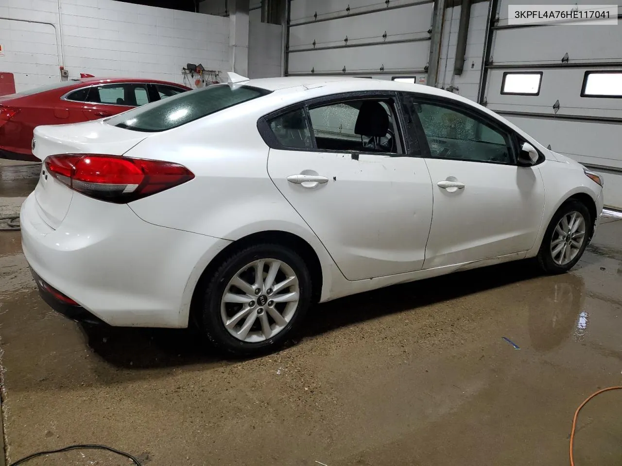 2017 Kia Forte Lx VIN: 3KPFL4A76HE117041 Lot: 77211124