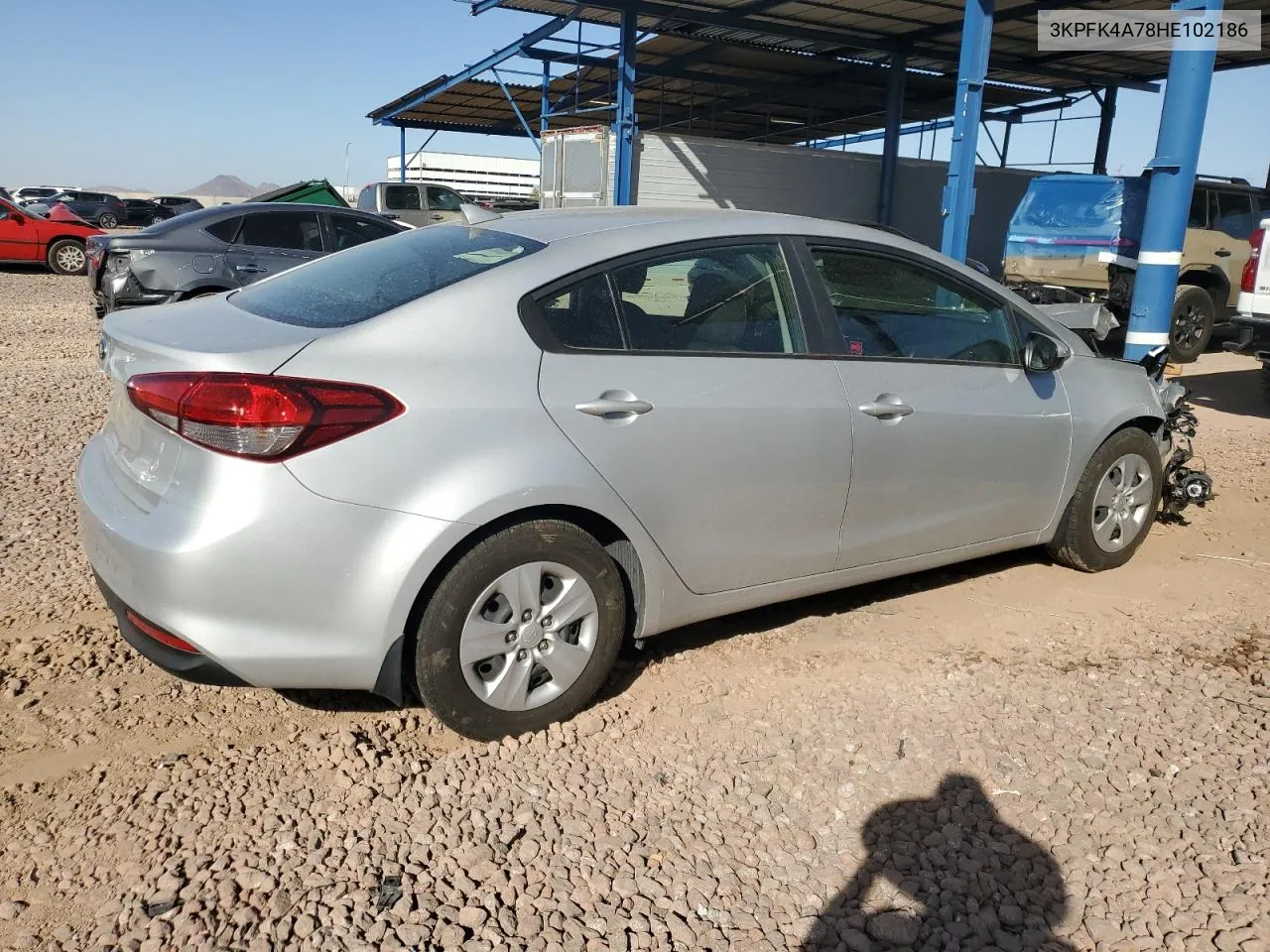 2017 Kia Forte Lx VIN: 3KPFK4A78HE102186 Lot: 77522244