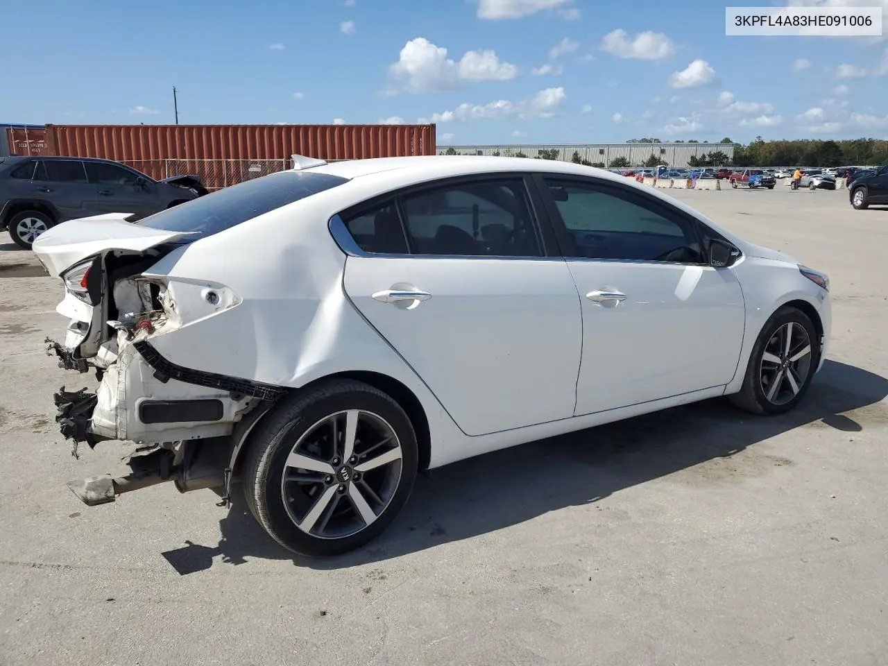 2017 Kia Forte Ex VIN: 3KPFL4A83HE091006 Lot: 77530224