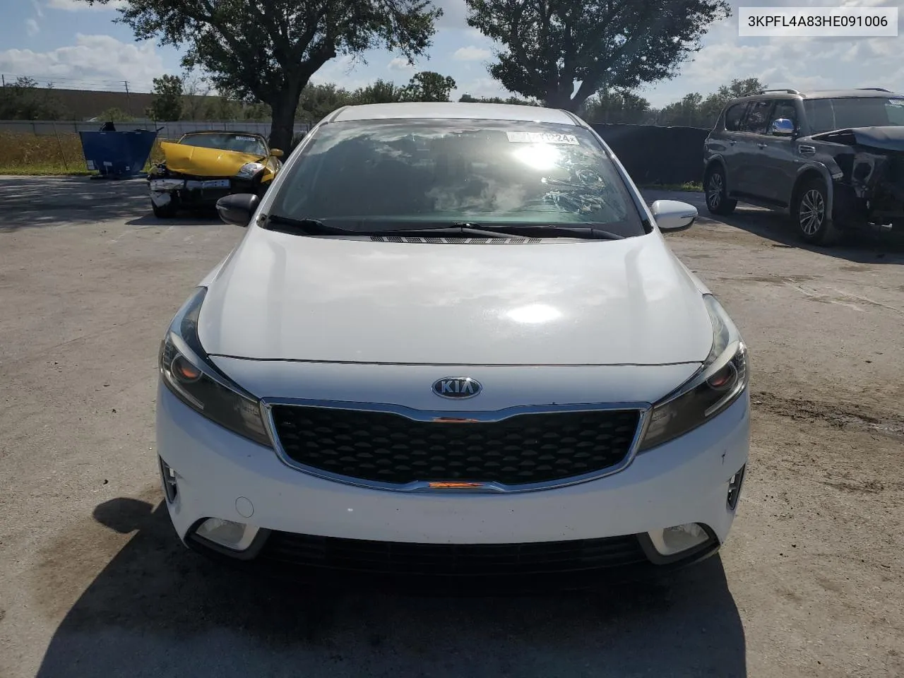 2017 Kia Forte Ex VIN: 3KPFL4A83HE091006 Lot: 77530224