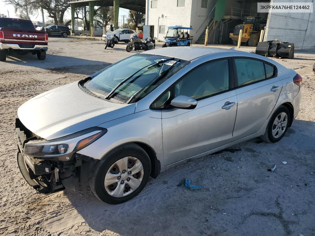 2017 Kia Forte Lx VIN: 3KPFK4A76HE124462 Lot: 77610984