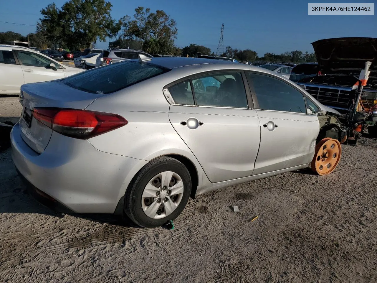 2017 Kia Forte Lx VIN: 3KPFK4A76HE124462 Lot: 77610984