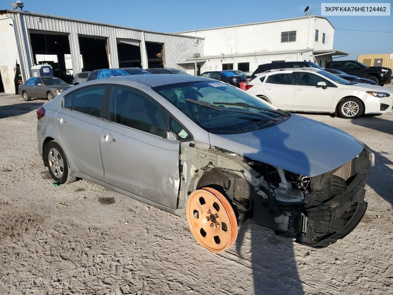 2017 Kia Forte Lx VIN: 3KPFK4A76HE124462 Lot: 77610984