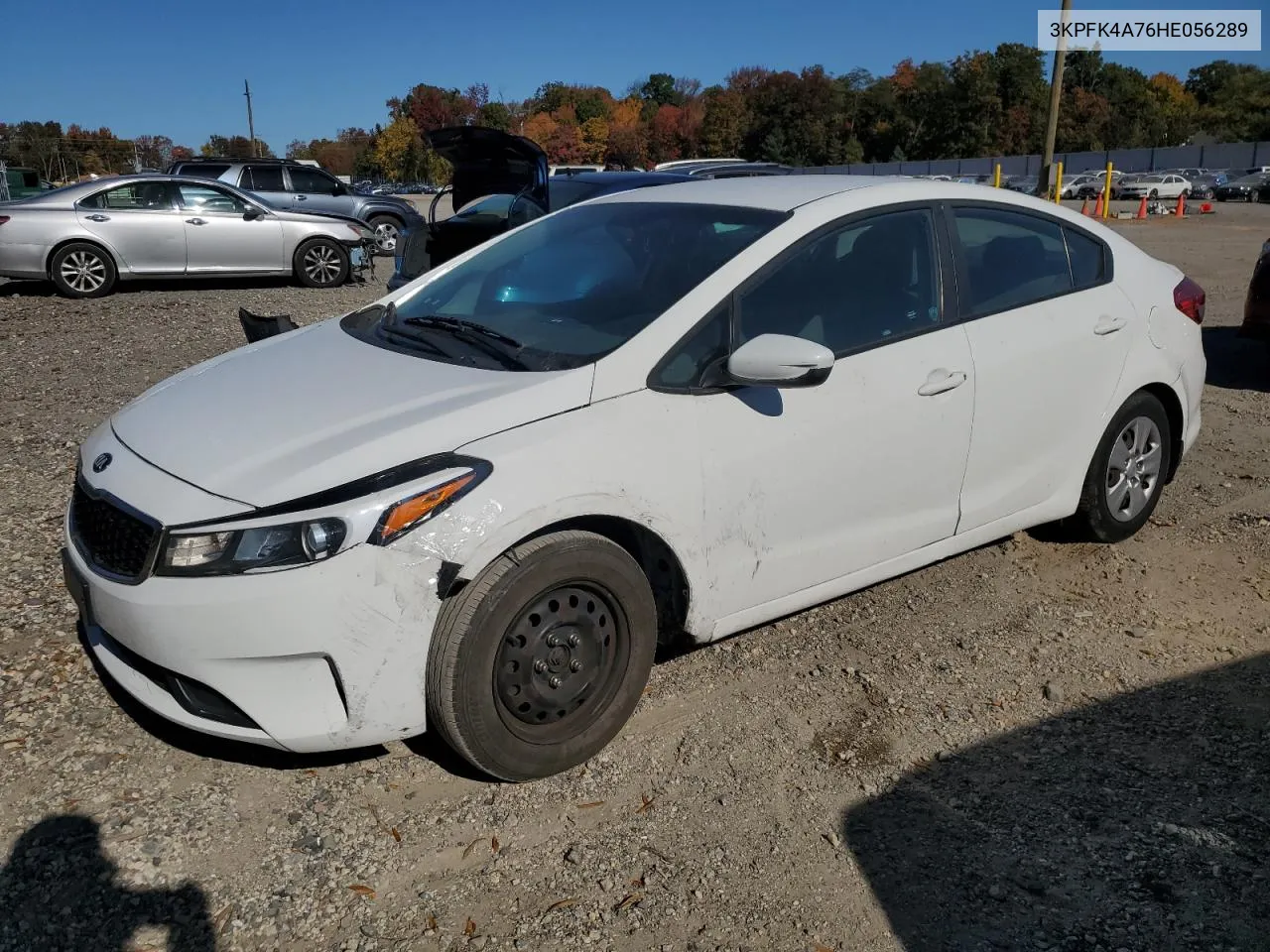 2017 Kia Forte Lx VIN: 3KPFK4A76HE056289 Lot: 77789864