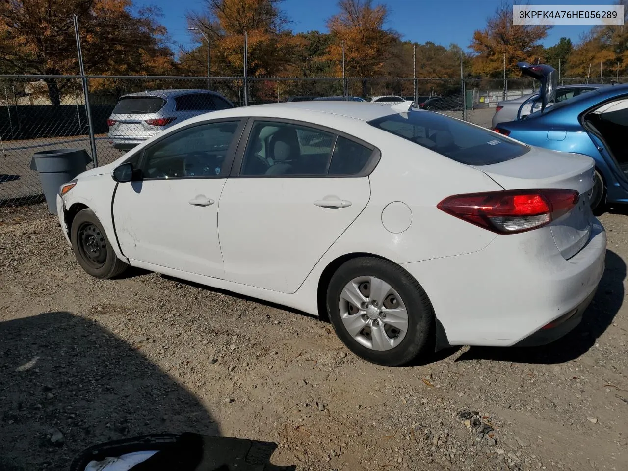 2017 Kia Forte Lx VIN: 3KPFK4A76HE056289 Lot: 77789864