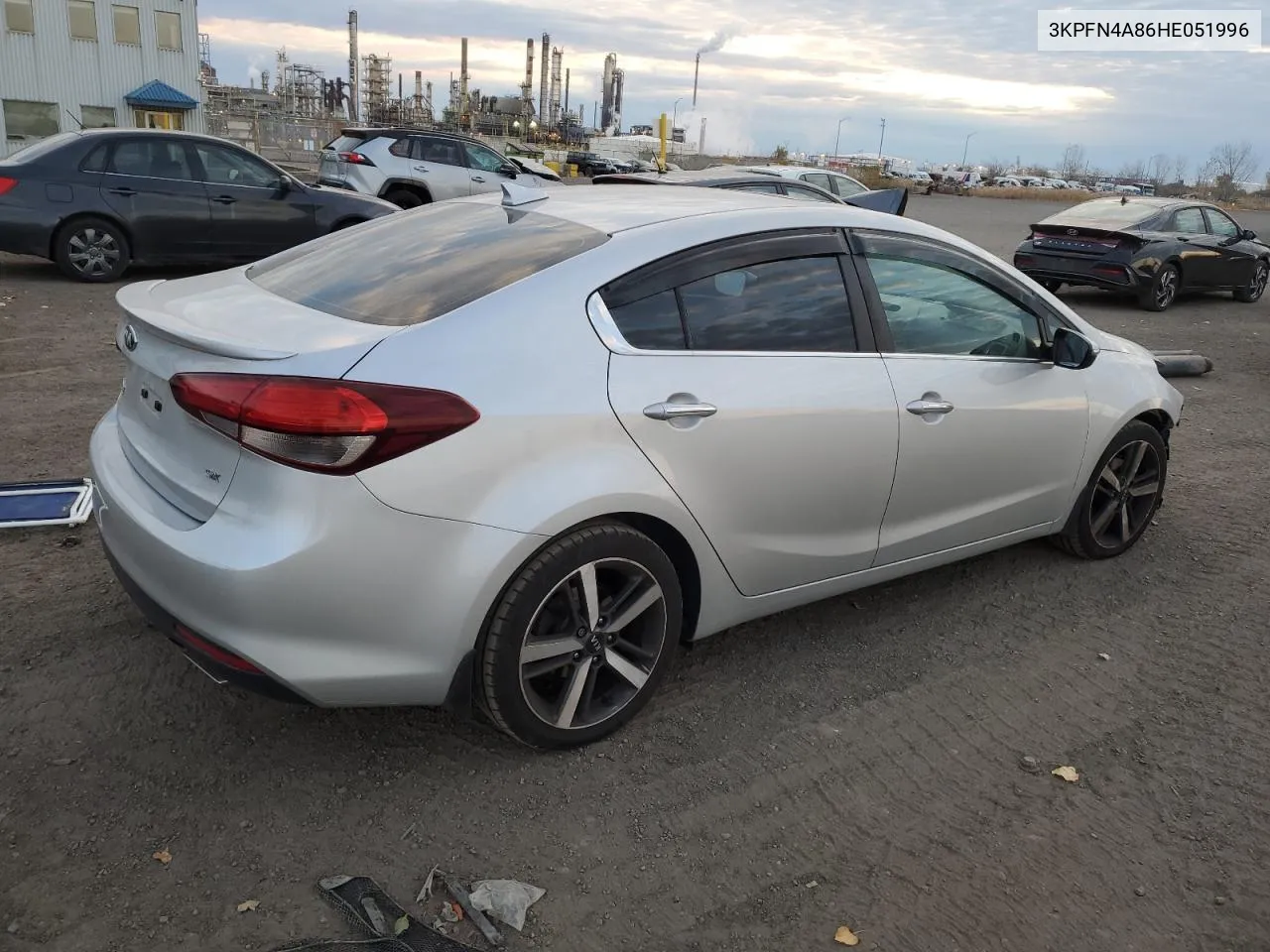 2017 Kia Forte Ex VIN: 3KPFN4A86HE051996 Lot: 77944264