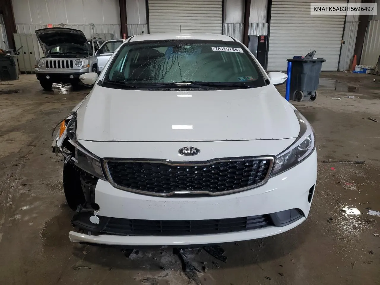 2017 Kia Forte Lx VIN: KNAFK5A83H5696497 Lot: 78158784