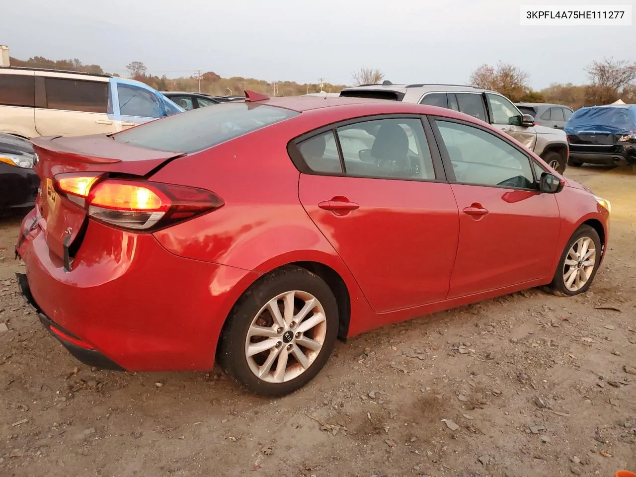 2017 Kia Forte Lx VIN: 3KPFL4A75HE111277 Lot: 78191174