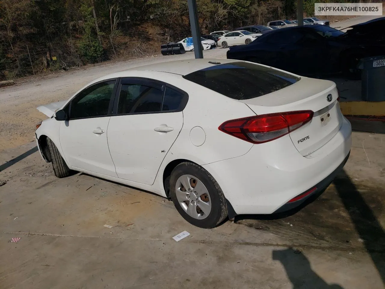 2017 Kia Forte Lx VIN: 3KPFK4A76HE100825 Lot: 78348904