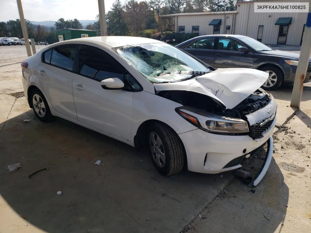 2017 Kia Forte Lx VIN: 3KPFK4A76HE100825 Lot: 78348904