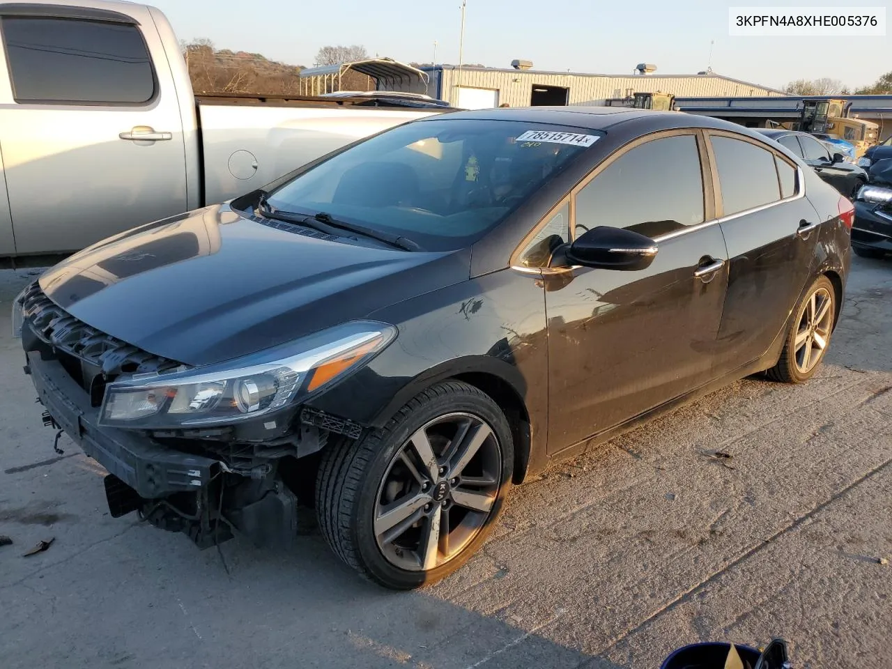 2017 Kia Forte Ex VIN: 3KPFN4A8XHE005376 Lot: 78515714