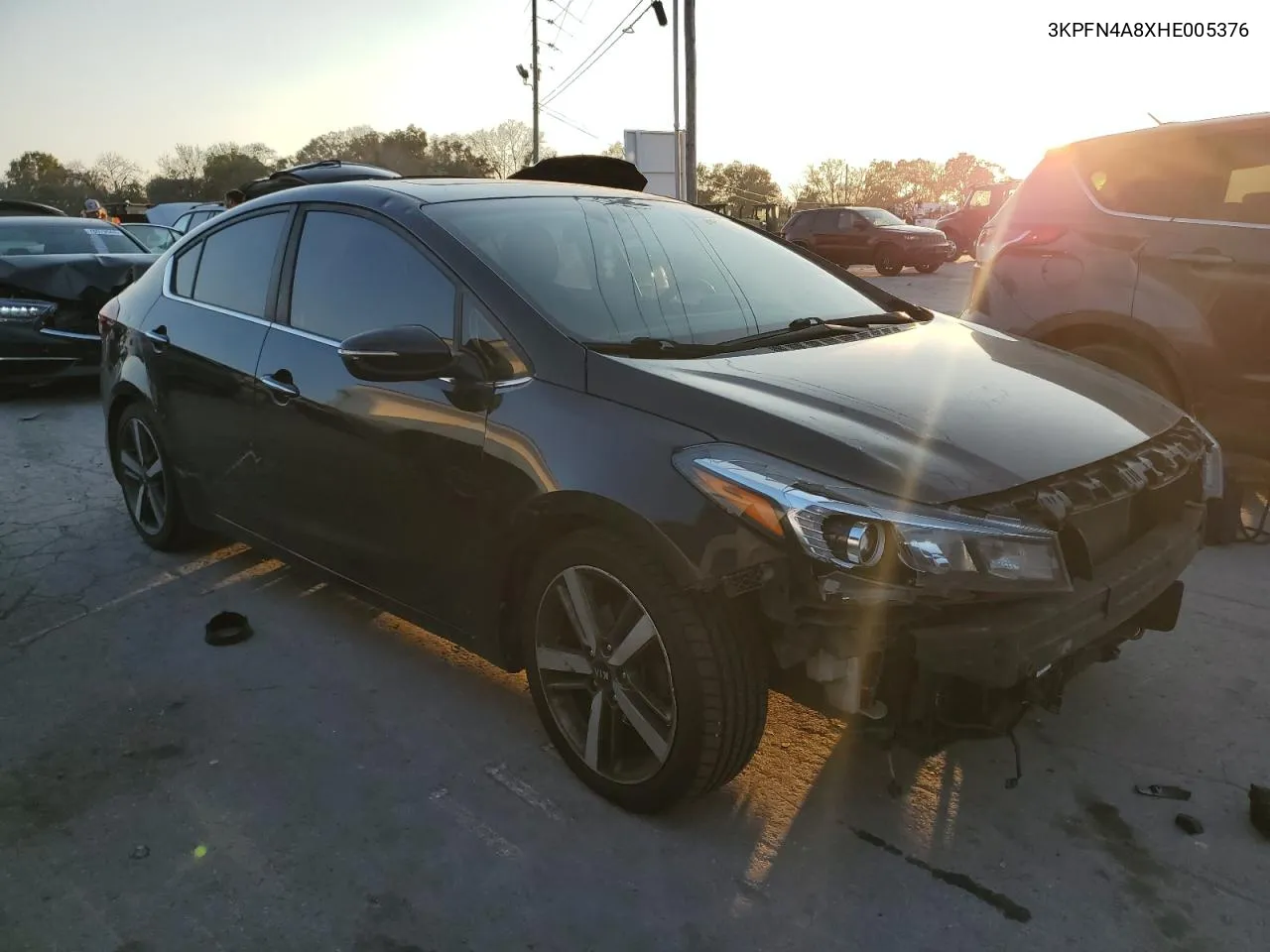 2017 Kia Forte Ex VIN: 3KPFN4A8XHE005376 Lot: 78515714