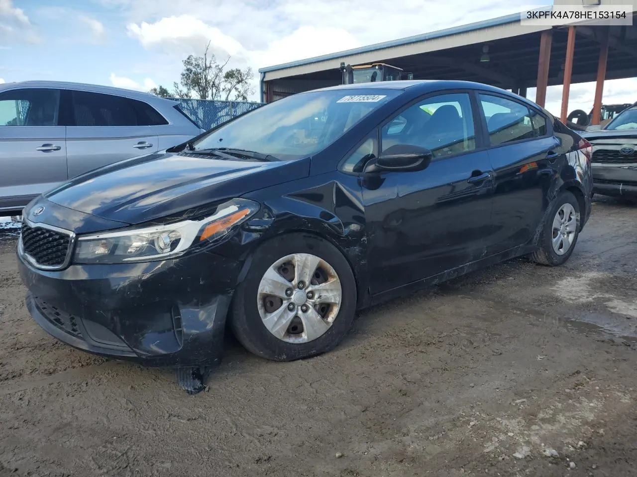 2017 Kia Forte Lx VIN: 3KPFK4A78HE153154 Lot: 78715504