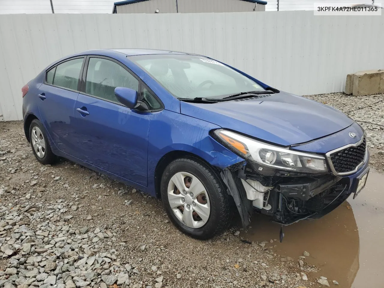 2017 Kia Forte Lx VIN: 3KPFK4A72HE011365 Lot: 78737664