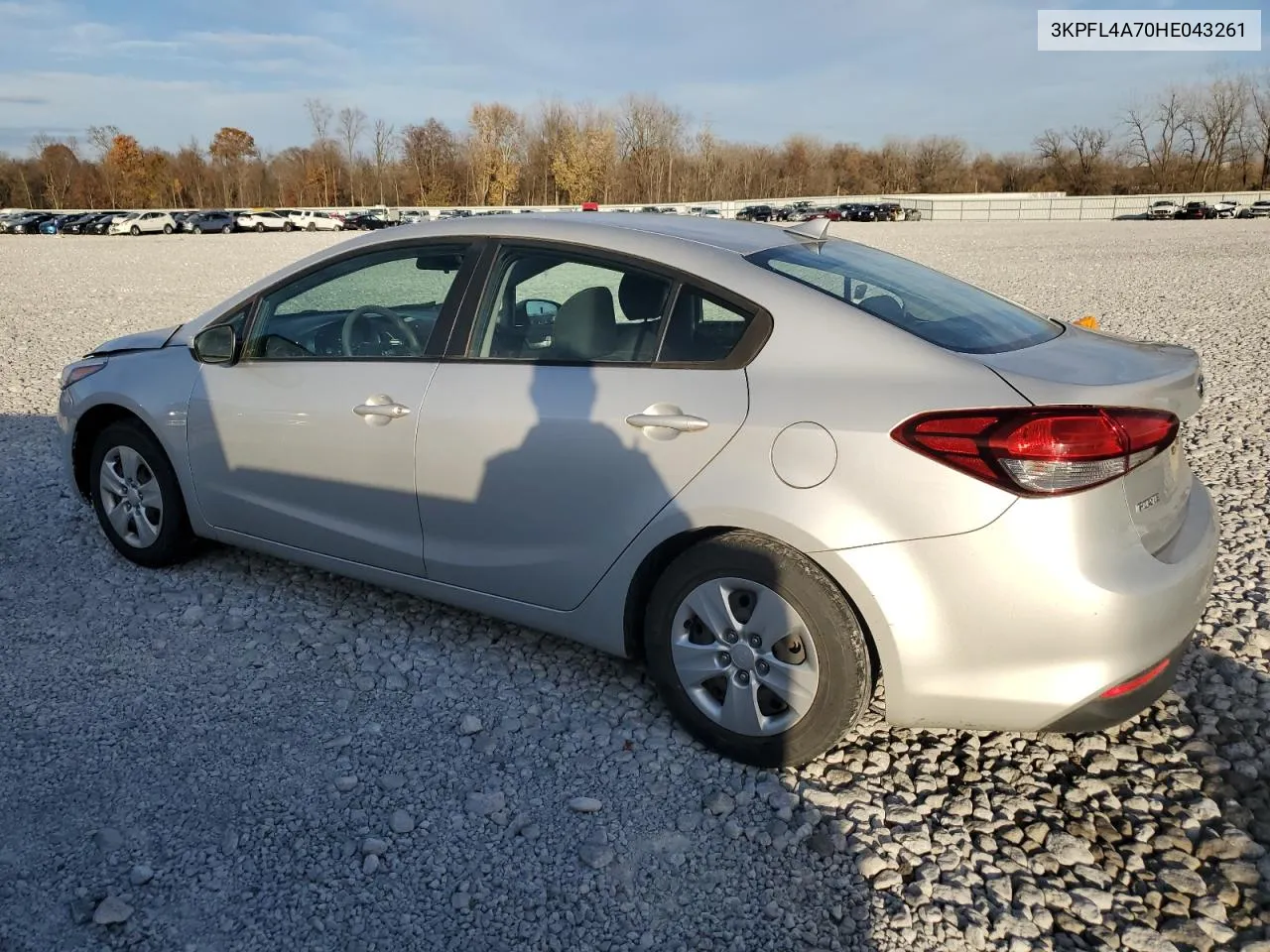 2017 Kia Forte Lx VIN: 3KPFL4A70HE043261 Lot: 78779094