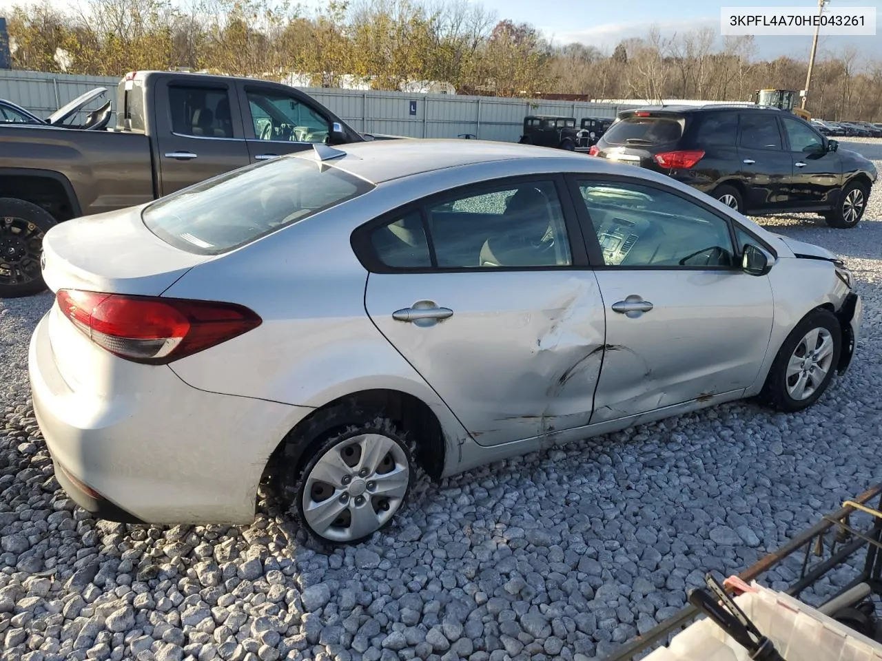 2017 Kia Forte Lx VIN: 3KPFL4A70HE043261 Lot: 78779094