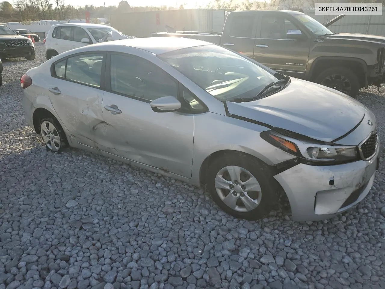 2017 Kia Forte Lx VIN: 3KPFL4A70HE043261 Lot: 78779094