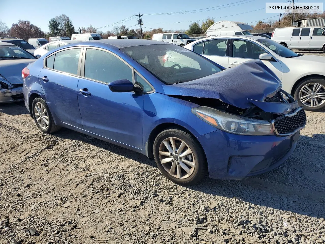 2017 Kia Forte Lx VIN: 3KPFL4A7XHE030209 Lot: 78870754