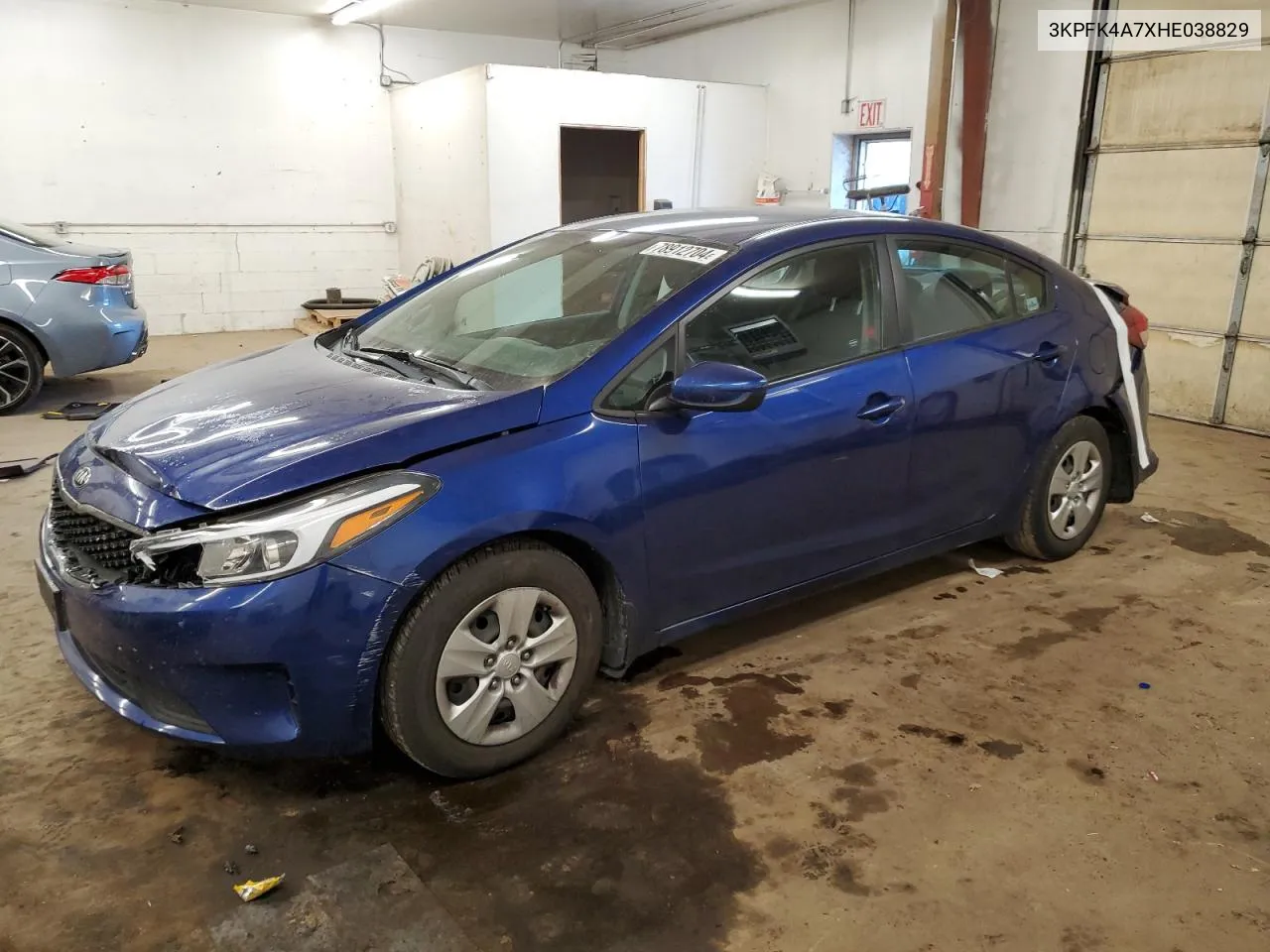 2017 Kia Forte Lx VIN: 3KPFK4A7XHE038829 Lot: 78912704