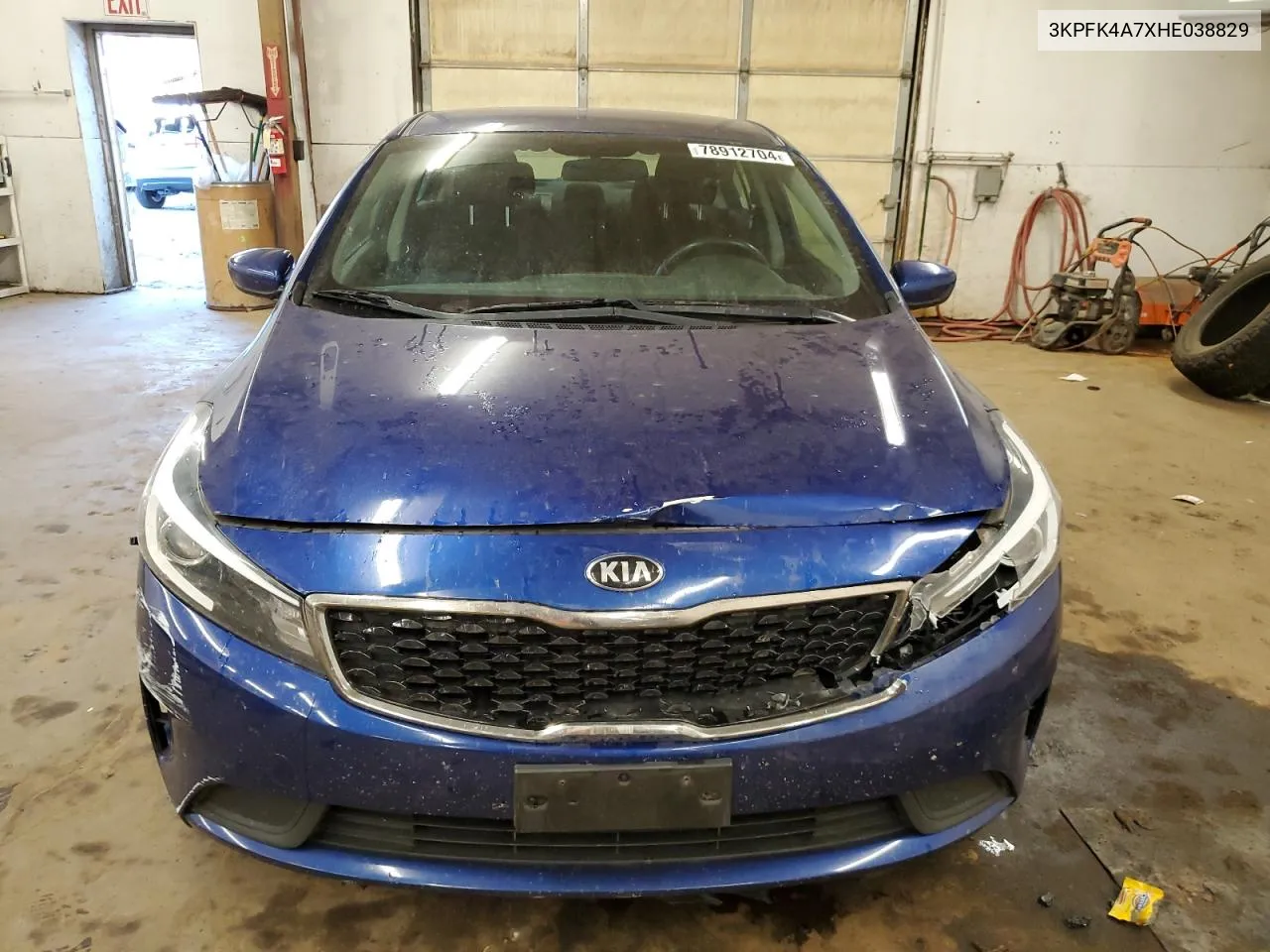 2017 Kia Forte Lx VIN: 3KPFK4A7XHE038829 Lot: 78912704