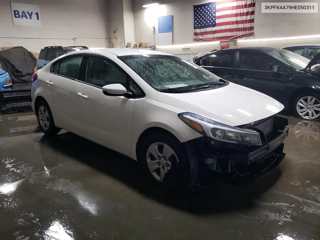 2017 Kia Forte Lx VIN: 3KPFK4A79HE050311 Lot: 78954394