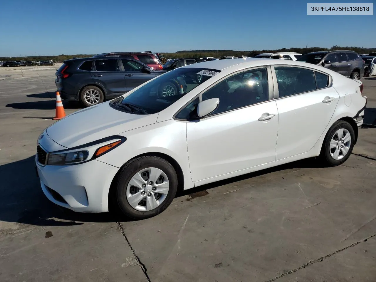 2017 Kia Forte Lx VIN: 3KPFL4A75HE138818 Lot: 79222494