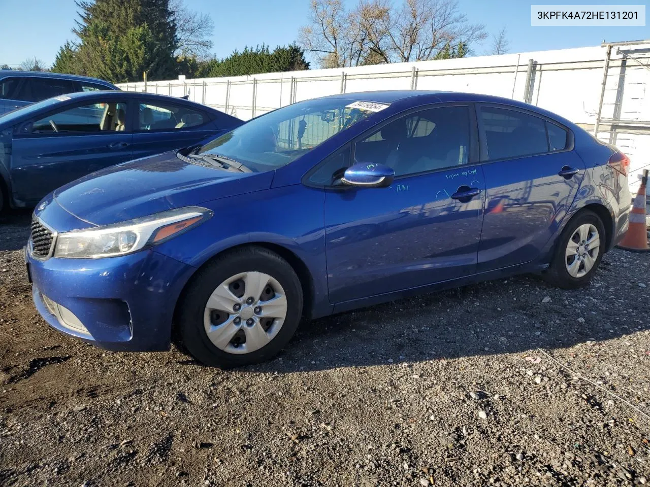 2017 Kia Forte Lx VIN: 3KPFK4A72HE131201 Lot: 79419554