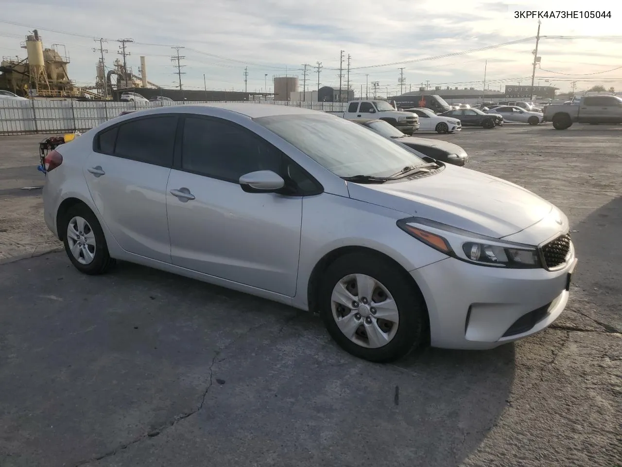 2017 Kia Forte Lx VIN: 3KPFK4A73HE105044 Lot: 79532644