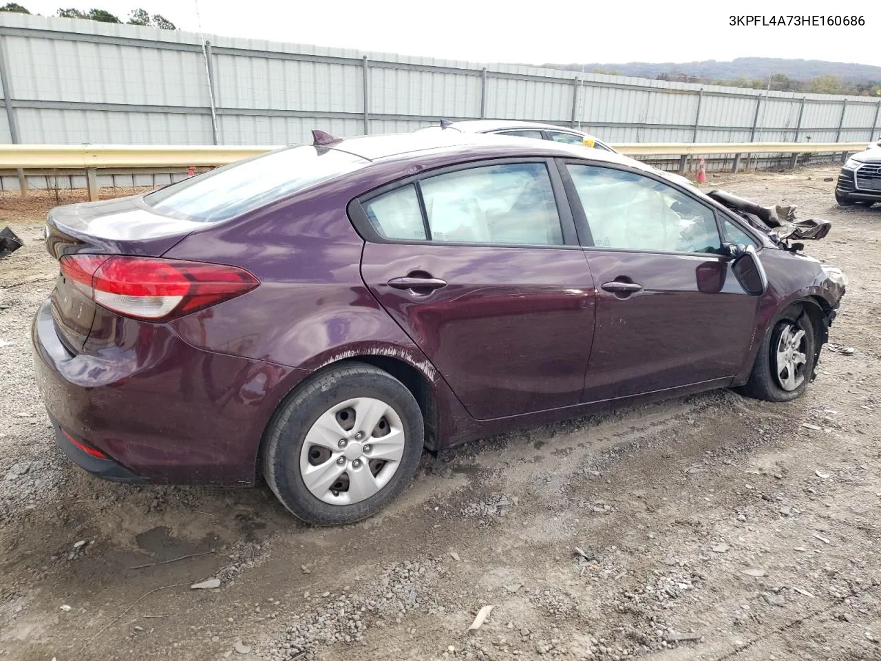 2017 Kia Forte Lx VIN: 3KPFL4A73HE160686 Lot: 79682164