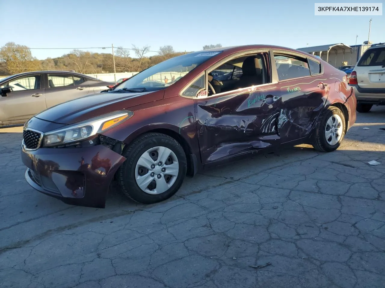 2017 Kia Forte Lx VIN: 3KPFK4A7XHE139174 Lot: 79819694