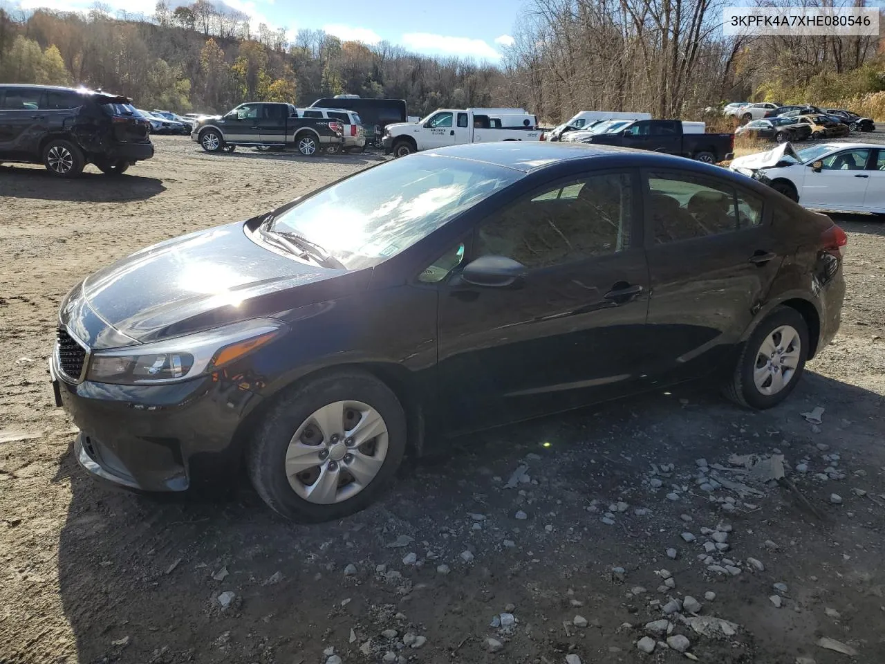 2017 Kia Forte Lx VIN: 3KPFK4A7XHE080546 Lot: 79969614