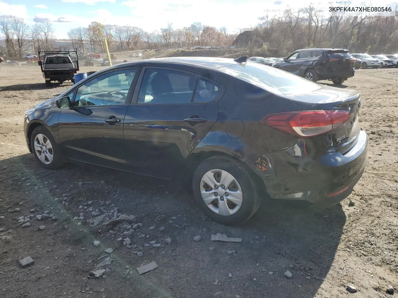 2017 Kia Forte Lx VIN: 3KPFK4A7XHE080546 Lot: 79969614