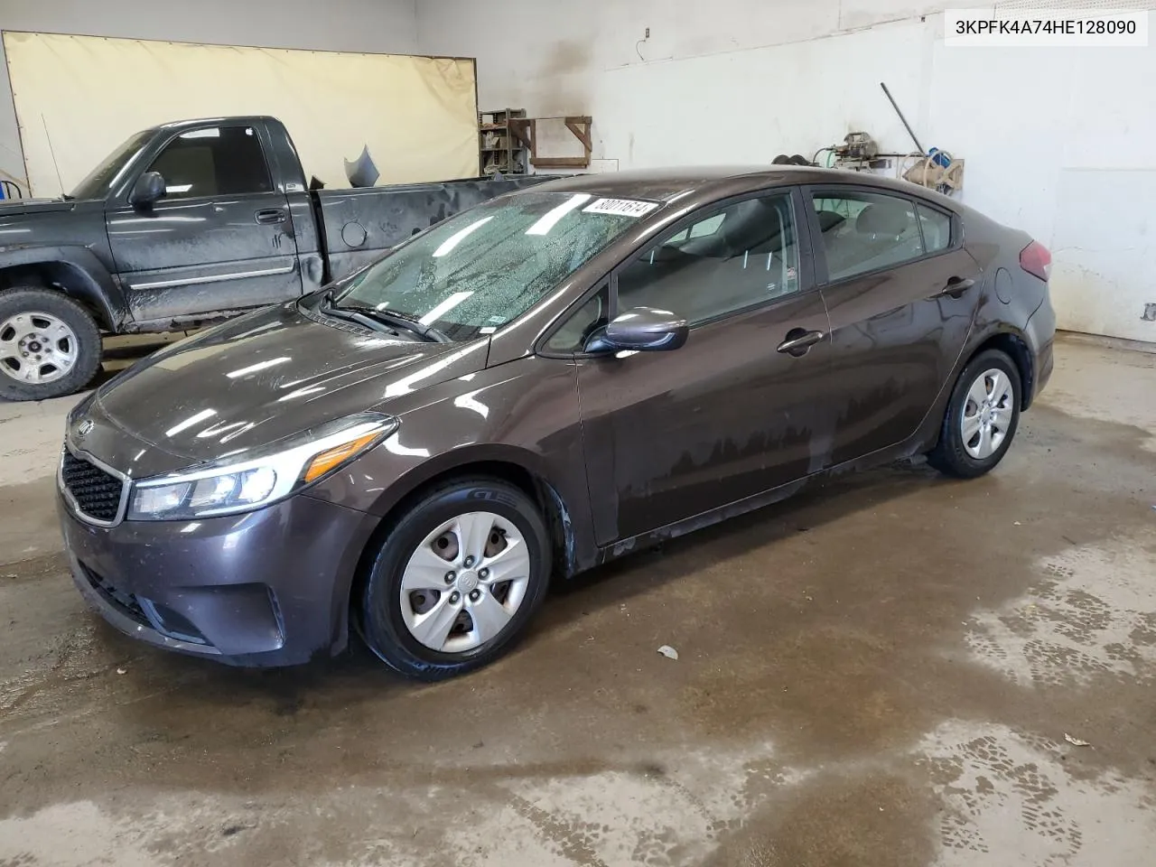 2017 Kia Forte Lx VIN: 3KPFK4A74HE128090 Lot: 80011614