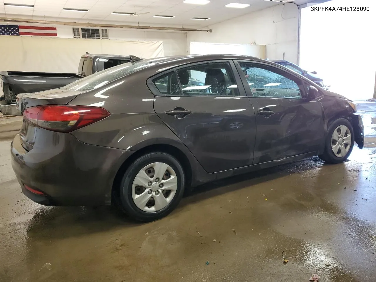 2017 Kia Forte Lx VIN: 3KPFK4A74HE128090 Lot: 80011614