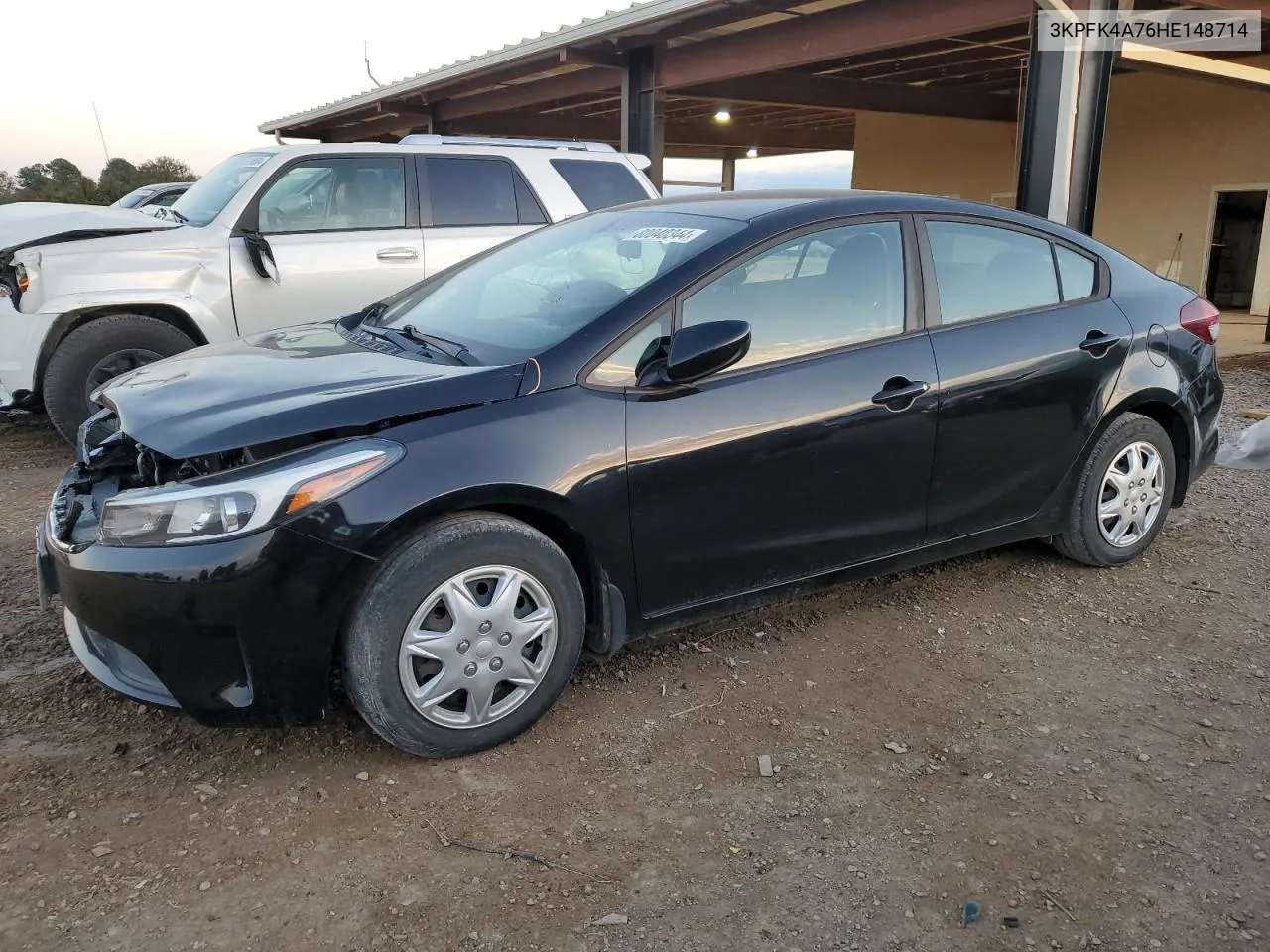 2017 Kia Forte Lx VIN: 3KPFK4A76HE148714 Lot: 80040344